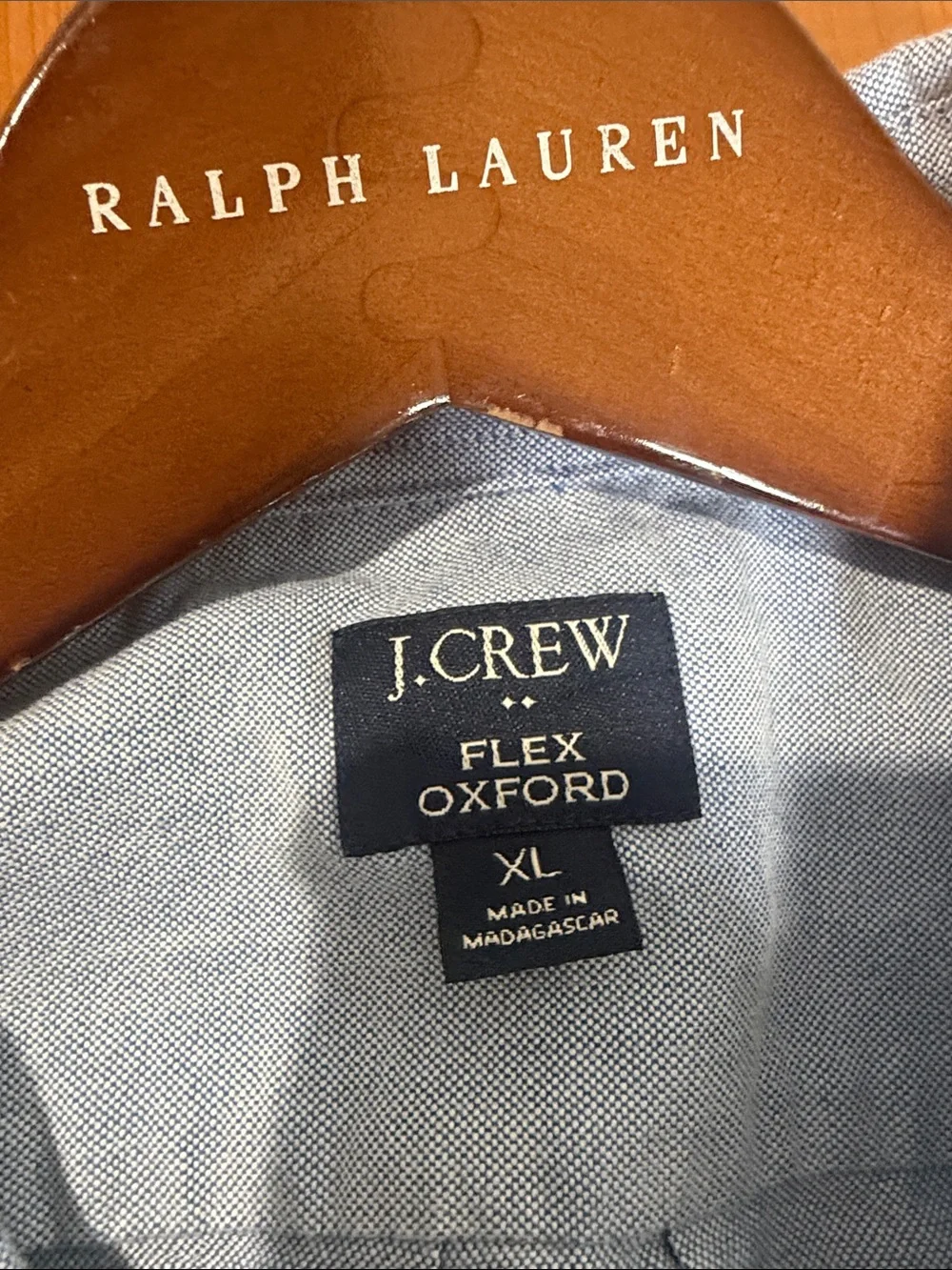 J. Crew Light Blue Button-Down Shirt Jacket
